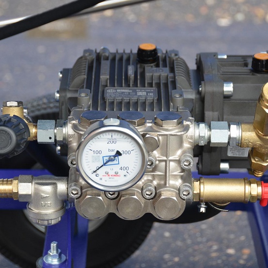 АВД Посейдон B15-140-30-L-ES-4W-Reel1, 15 л.с., 140 бар, 30 л/мин, бензин, Lifan