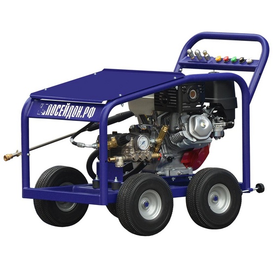 АВД Посейдон B15-140-30-L-ES-4W-Reel1, 15 л.с., 140 бар, 30 л/мин, бензин, Lifan