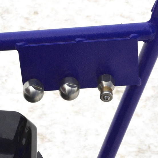 Каналопромывочная машина Посейдон B15-210-22-Zs-Reel1, 15 л.с., 210 бар, 22 л/мин, бензин, Zongshen