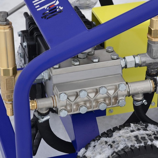 Гидродинамический аппарат Посейдон E15-500-16-UD-Gun, 15 кВт, 500 бар, 17 л/мин