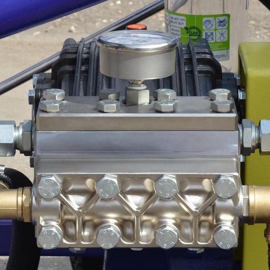 Гидродинамический аппарат Посейдон E15-500-16-UD-Gun, 15 кВт, 500 бар, 17 л/мин