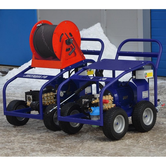 Гидродинамический аппарат Посейдон E11-350-17-DC-4W-Gun, 11 кВт (380В), 350 бар, 17 л/мин