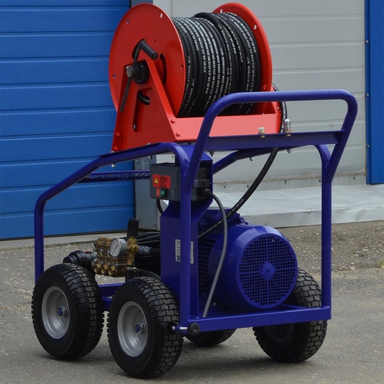 Гидродинамический аппарат Посейдон E11-350-17-DC-4W-Gun, 11 кВт (380В), 350 бар, 17 л/мин