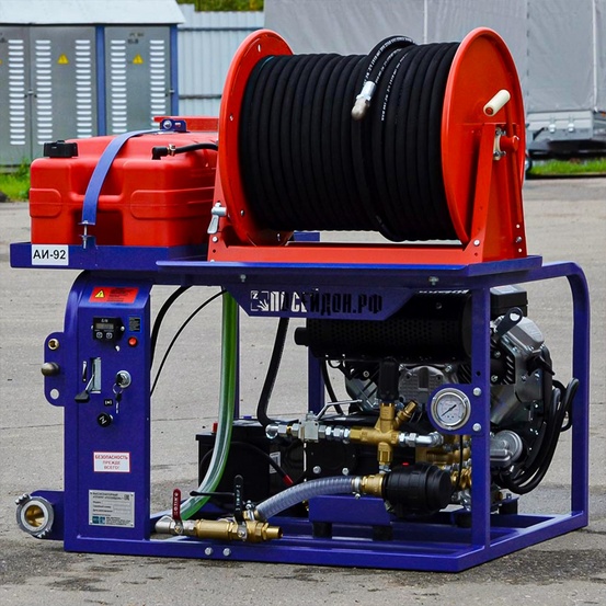 Серия аппаратов Посейдон B24S-FIX, 100-360 бар, 27 л.с., 21-75 л/мин