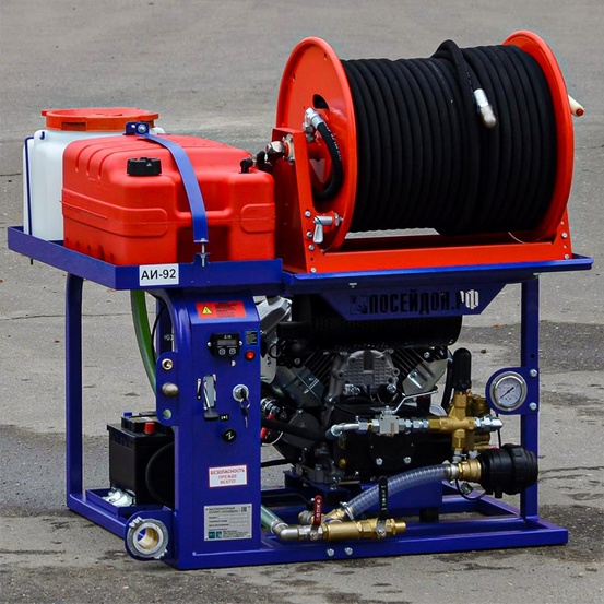 Серия аппаратов Посейдон B24S-FIX, 100-360 бар, 27 л.с., 21-75 л/мин