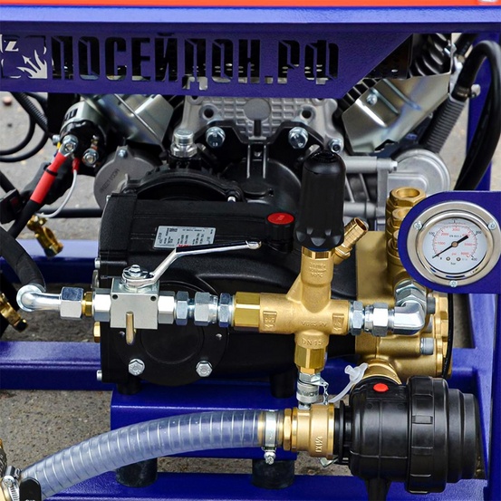 Серия аппаратов Посейдон B24S-FIX, 100-360 бар, 27 л.с., 21-75 л/мин