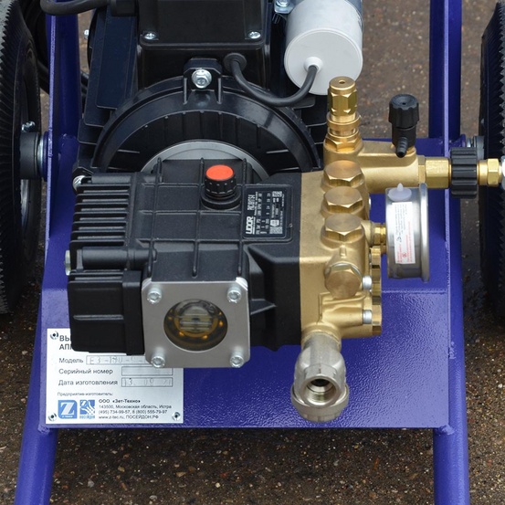 АВД Посейдон E3-160-11-AR-Reel, 3 кВт (220В), 160 бар, 11 л/мин