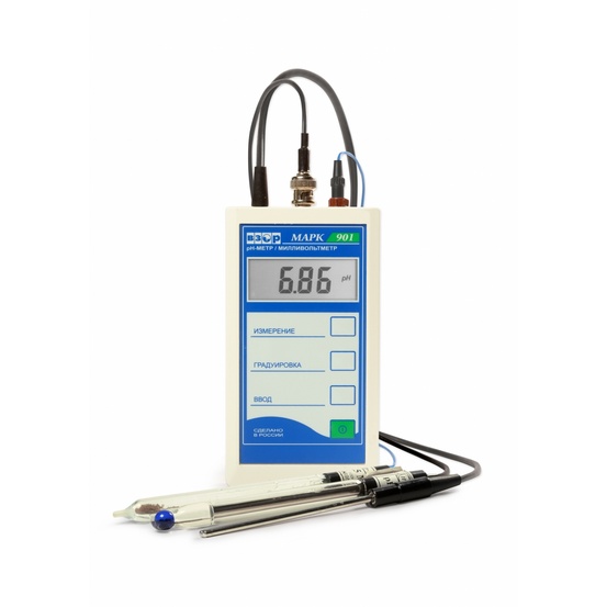 МАРК-901 рН-метр/милливольтметр портативный (с комбинированным электродом)