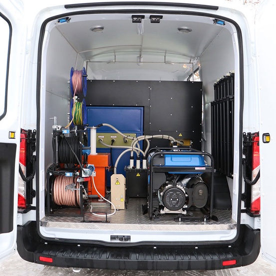 ЭТЛ-10/СНЧ ТЕХНОАС - передвижная лаборатория для кабельных линий напряжением 0,4-10 кВ и кабельных линий из сшитого полиэтилена