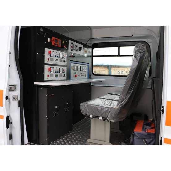 ЭТЛ-10/СНЧ ТЕХНОАС - передвижная лаборатория для кабельных линий напряжением 0,4-10 кВ и кабельных линий из сшитого полиэтилена