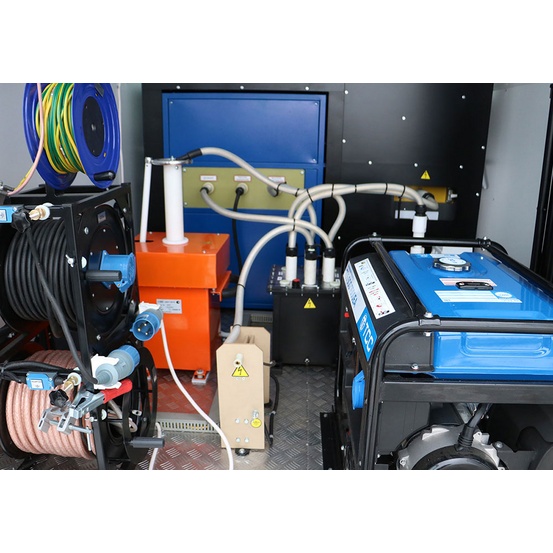 ЭТЛ-10/СНЧ ТЕХНОАС - передвижная лаборатория для кабельных линий напряжением 0,4-10 кВ и кабельных линий из сшитого полиэтилена