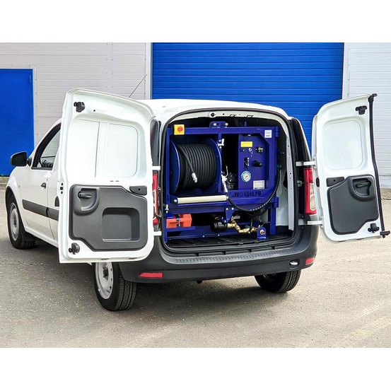 Серия каналопромывочных аппаратов Посейдон B24S-Largus, 100–360 бар, 23/24/27 л.с., 21–75 л/мин