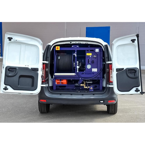 Серия каналопромывочных аппаратов Посейдон B24S-Largus, 100–360 бар, 23/24/27 л.с., 21–75 л/мин