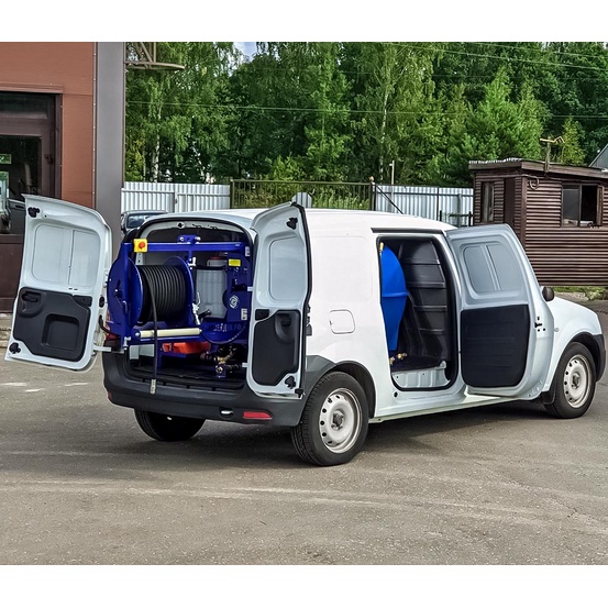 Серия каналопромывочных аппаратов Посейдон B24S-Largus, 100–360 бар, 23/24/27 л.с., 21–75 л/мин