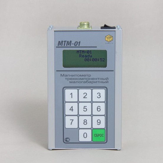Магнитометр трехкомпонентный малогабаритный - измеритель постоянного магнитного поля МТМ-01