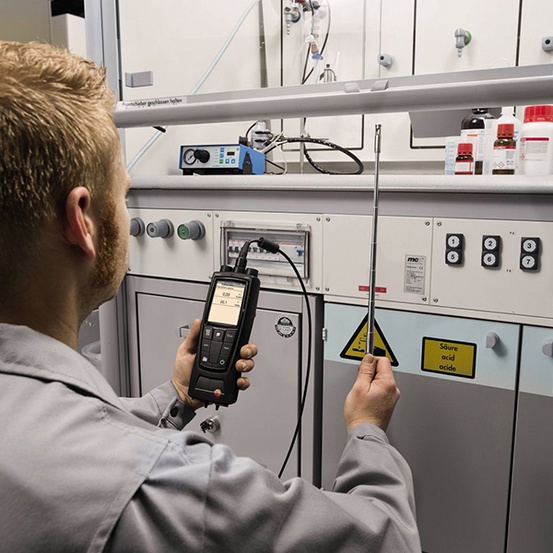 Профессиональный измерительный прибор для систем ВКВ Testo 480