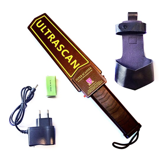 UltraScan Super Scanner Pro - ручной металлодетектор со звуком и вибрацией