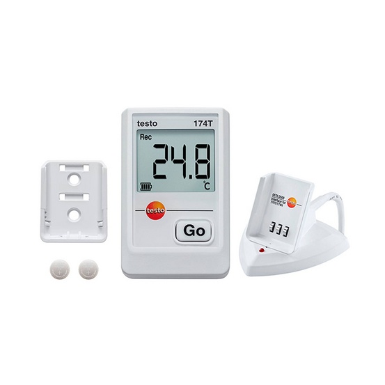 Комплект testo 174T - 1-канальный мини-логгер данных температуры с USB-интерфейсом