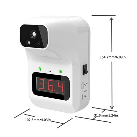 Thermo A200 - инфракрасный бесконтактный термометр с настенным креплением