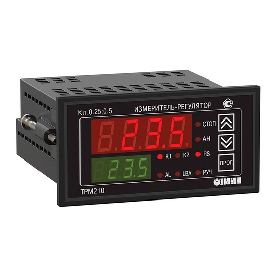 ПИД-регулятор с интерфейсом RS-485 ТРМ210