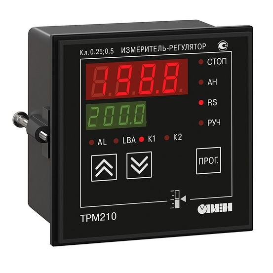 ПИД-регулятор с интерфейсом RS-485 ТРМ210