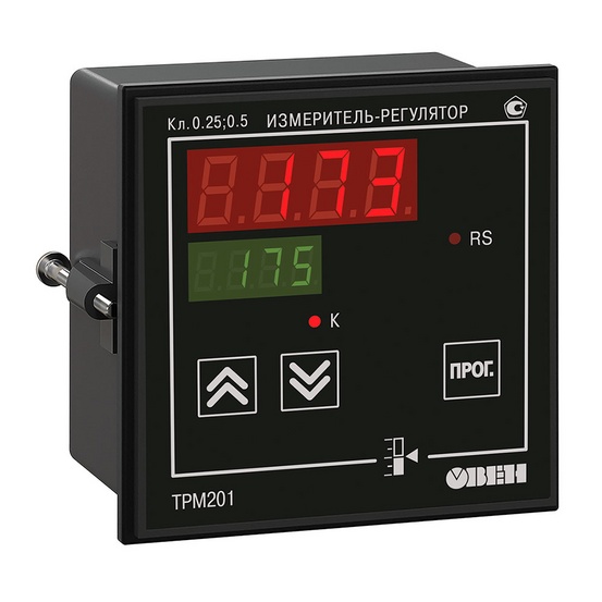 Регулятор с универсальным входом и RS-485 ТРМ201