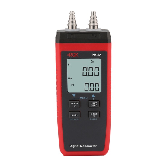Манометр цифровой RGK PM-12