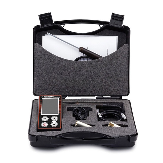 ТЕХНОМАГ - универсальный магнитометр с преобразователем П-1М тесламетра и образцом