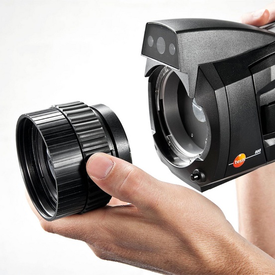 Комплект testo 890 – тепловизор с двумя объективами