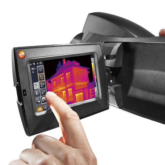 Комплект testo 890 – тепловизор с двумя объективами