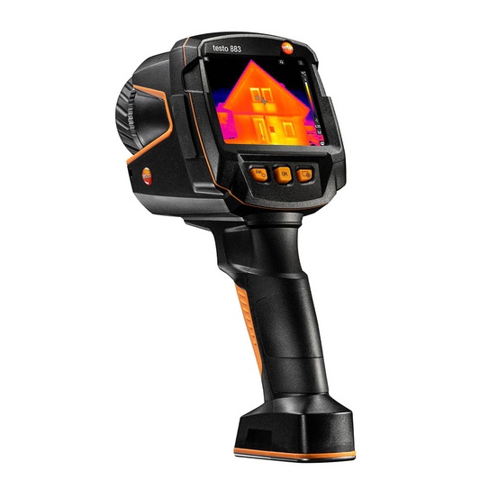 Тепловизор testo 883 со стандартным объективом 30 на 20