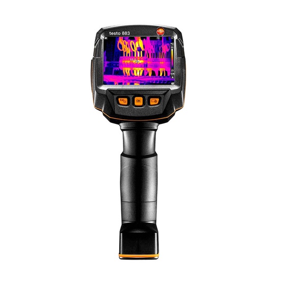Тепловизор testo 883 со стандартным объективом 30 на 20