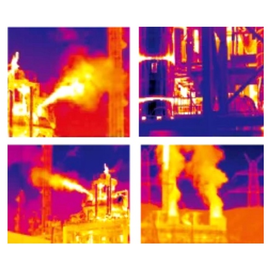 Тепловизор для определения мест утечки газа SAT V80/V90