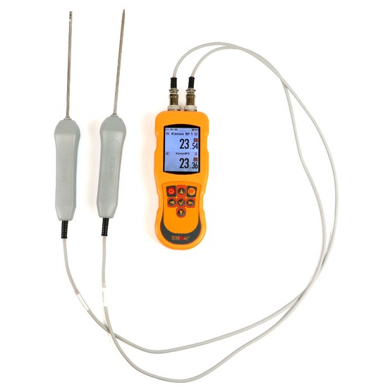 ТК-5.27BT - термометр контактный цифровой двухканальный с Bluetooth и функцией логирования