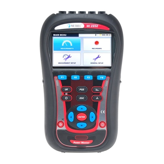 MI 2892 - анализатор качества электроэнергии класса А (с гибкими клещами А1227 30/300/3000 А)