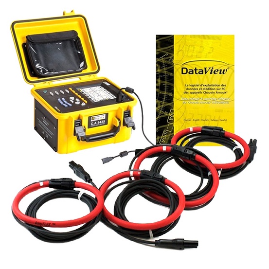 Пыле- влагозащищенный анализатор качества электроэнергии CA8435 (CA8335 IP67)