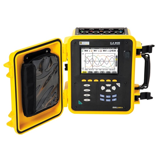 Пыле- влагозащищенный анализатор качества электроэнергии CA8435 (CA8335 IP67)