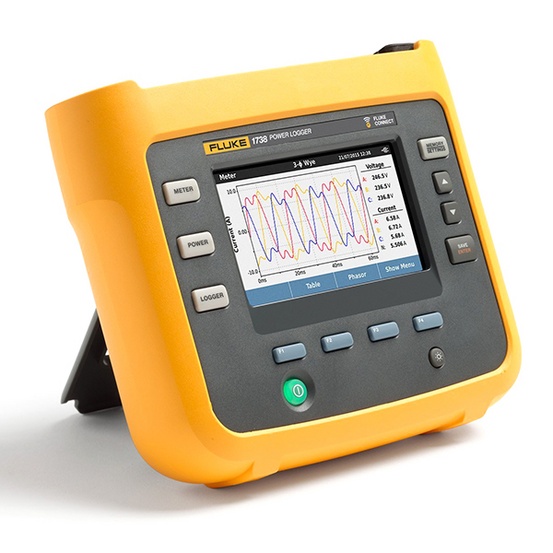 Регистратор качества электроэнергии для трехфазной сети Fluke 1738