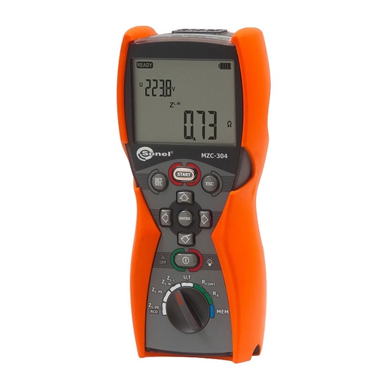 MZC-304 - измеритель параметров цепей электропитания зданий