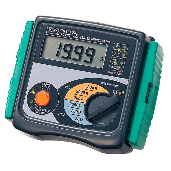 Измеритель полного сопротивления петли и предполагаемого тока короткого замыкания Kyoritsu KEW Model 4118A