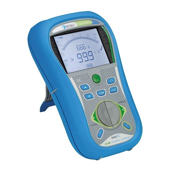 MI 3121H 2,5 кВ Insulation/Continuity - измеритель сопротивления изоляции и целостности электрических цепей