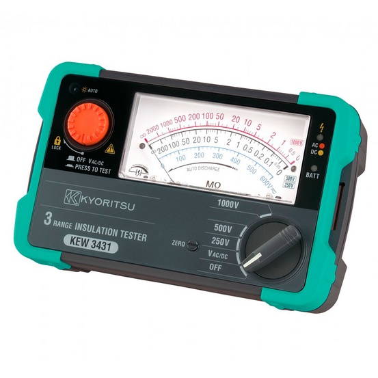 Аналоговый мегаомметр KEW 3431