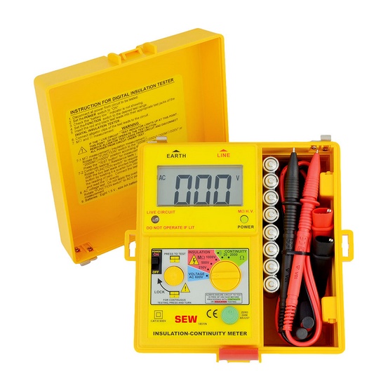 1851 IN - измеритель сопротивления изоляции