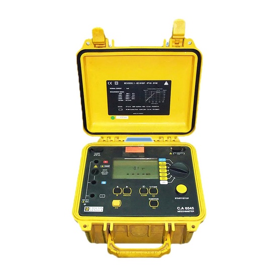 С.А 6545 - мегаомметр цифровой, 5 кВ, 10 ТОм