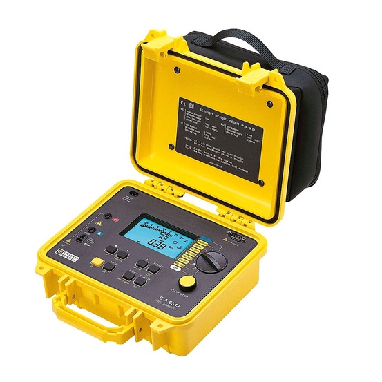 C.A 6543 - мегаомметр цифровой, 1 кВ, 4 ТОм, RS-232