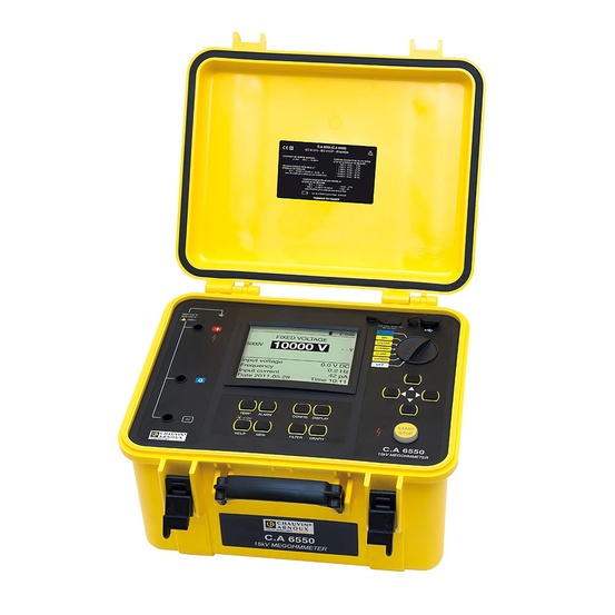 C.A 6550 - измеритель изоляции, 10 кВ, 20 ТОм