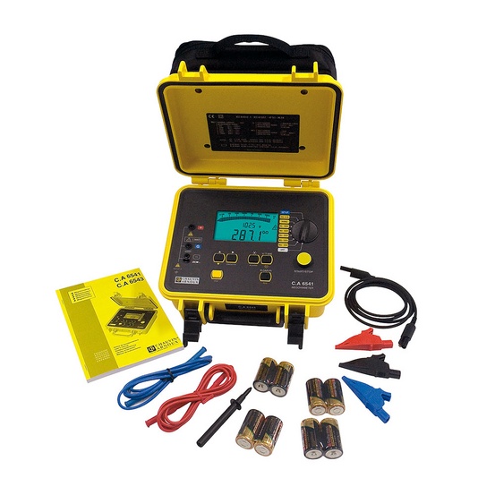 C.A 6541 - мегаомметр цифровой, 1 кВт, 4 ТОм