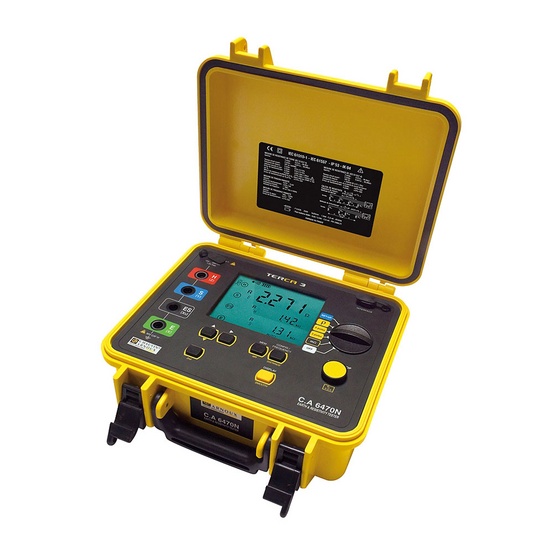 C.A 6470N - измеритель сопротивления заземления
