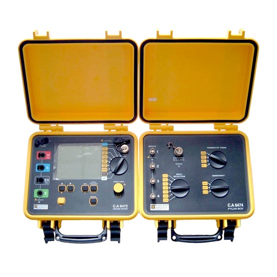 C.A 6472 - измеритель сопротивления заземления с модулем C.A 6474