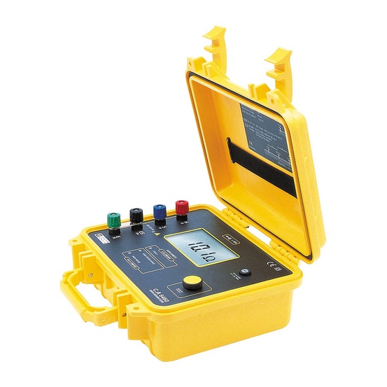 C.A 6460 - измеритель сопротивления заземления